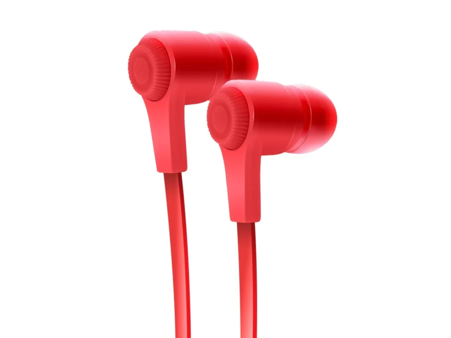 Auricular in ear Foxbox Glow agarre magnético 3.5mm Rojo - Imagen 2