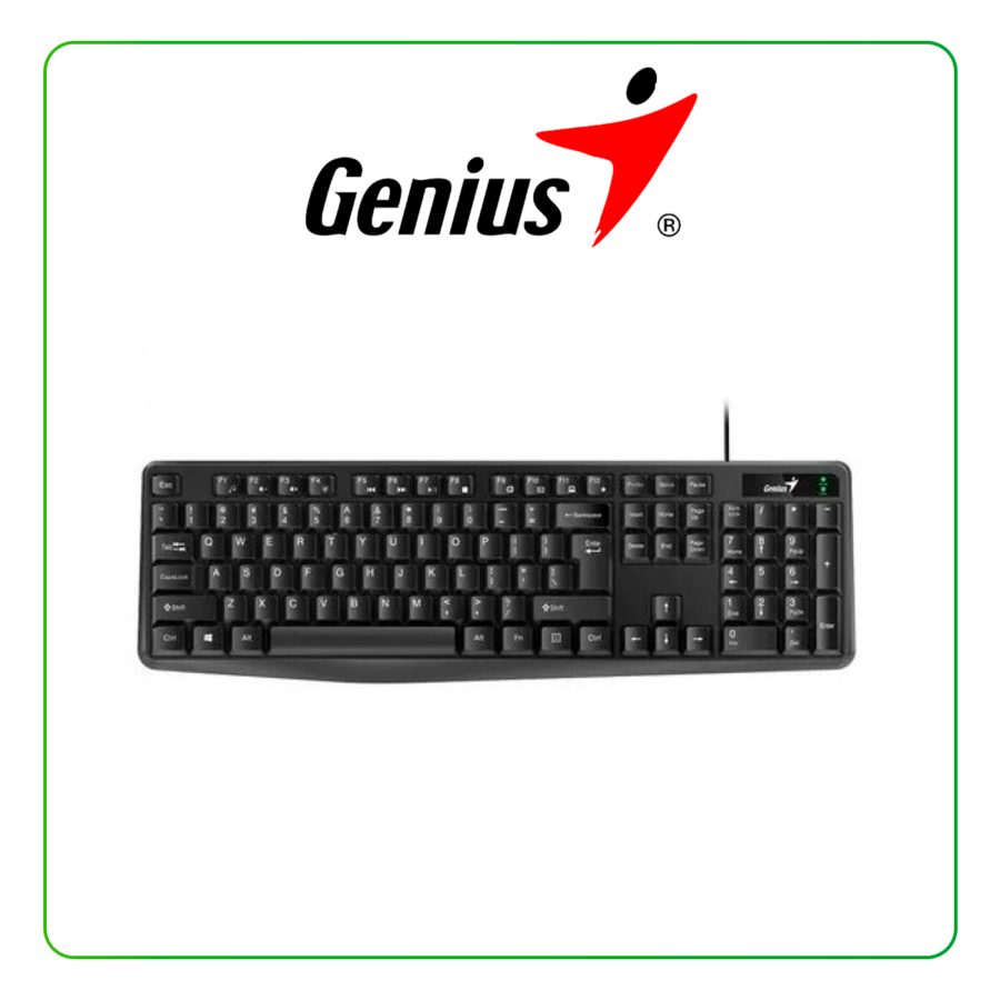 Teclado Usb Genius Kb-117 Español Negro - Imagen 2