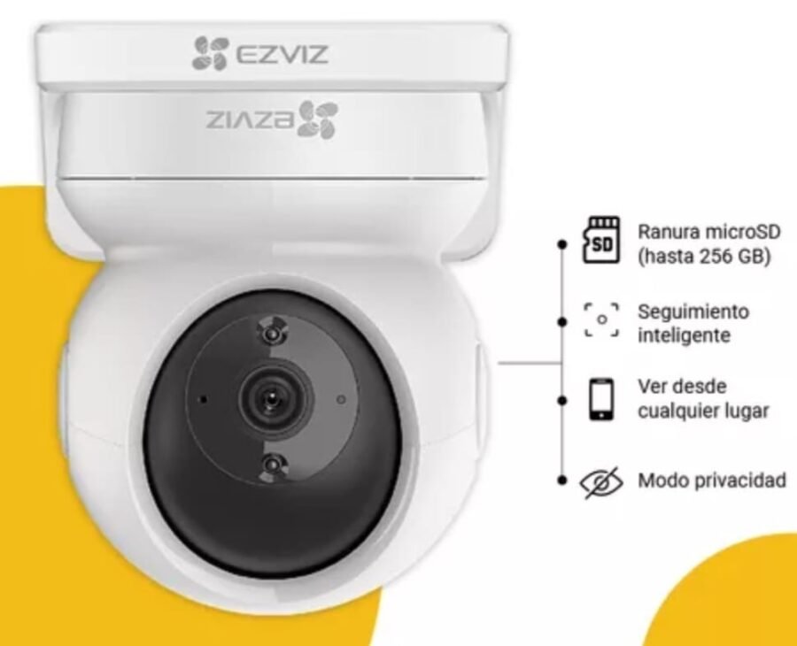 Cámara de seguridad Ezviz C6N 1000 con resolución 2MP - Imagen 3